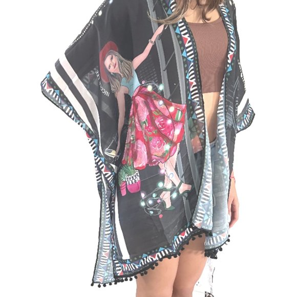 NICOLE LEE ISABELLA KIMONO HOUSE PARTY - Picture 3 of 5